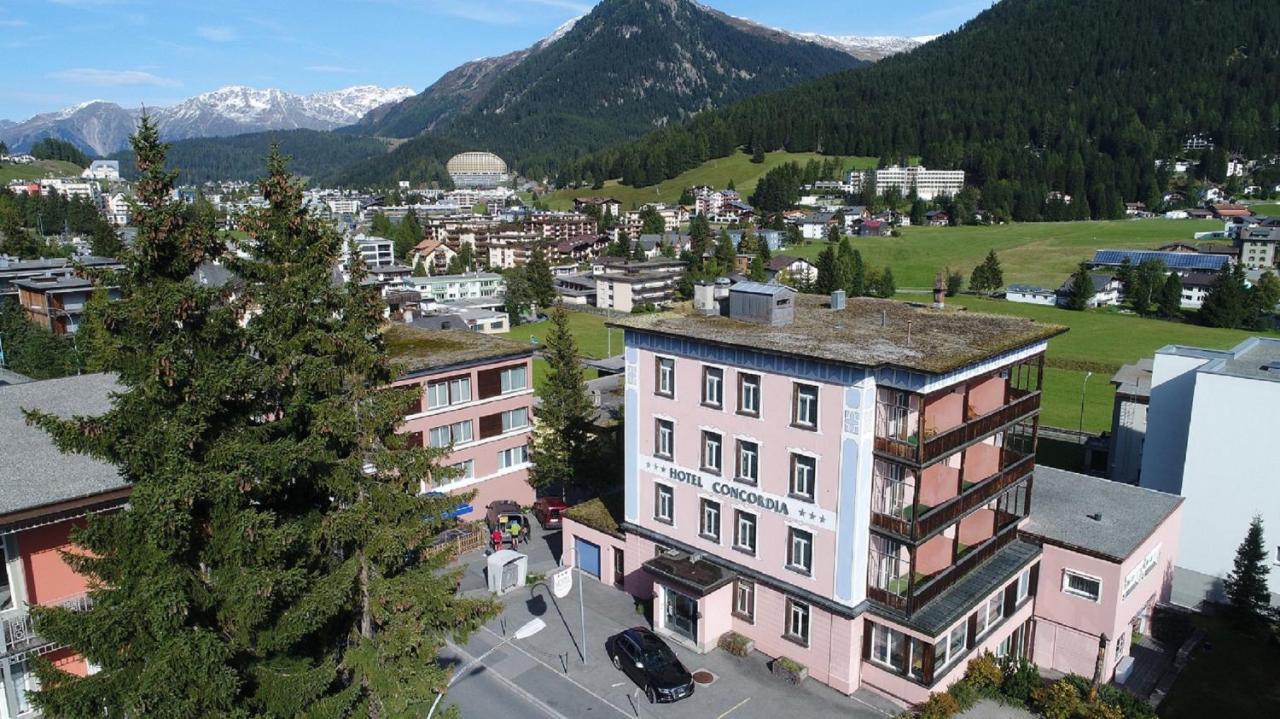 Hotel Concordia Davos Exterior foto
